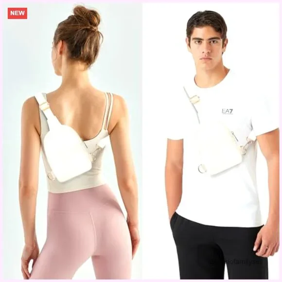 Small Sling Crossbody Bag Waterproof Polyester Adjustable Strap Travel - Picture 3 of 6